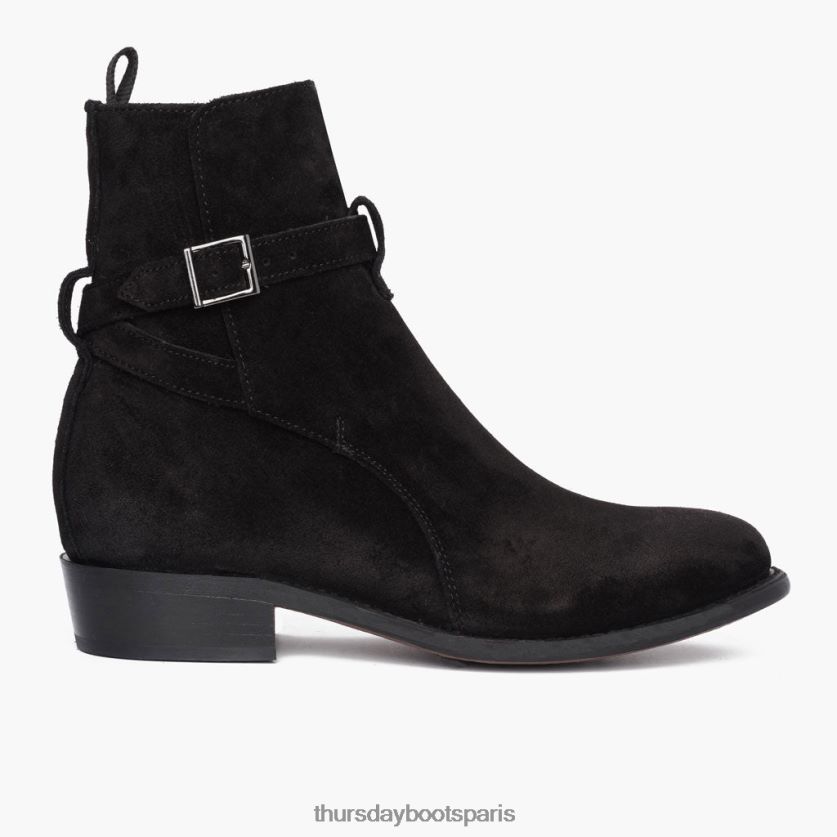 chaussures FX48NR89 Hommes Suède noir Thursday Boots voyou