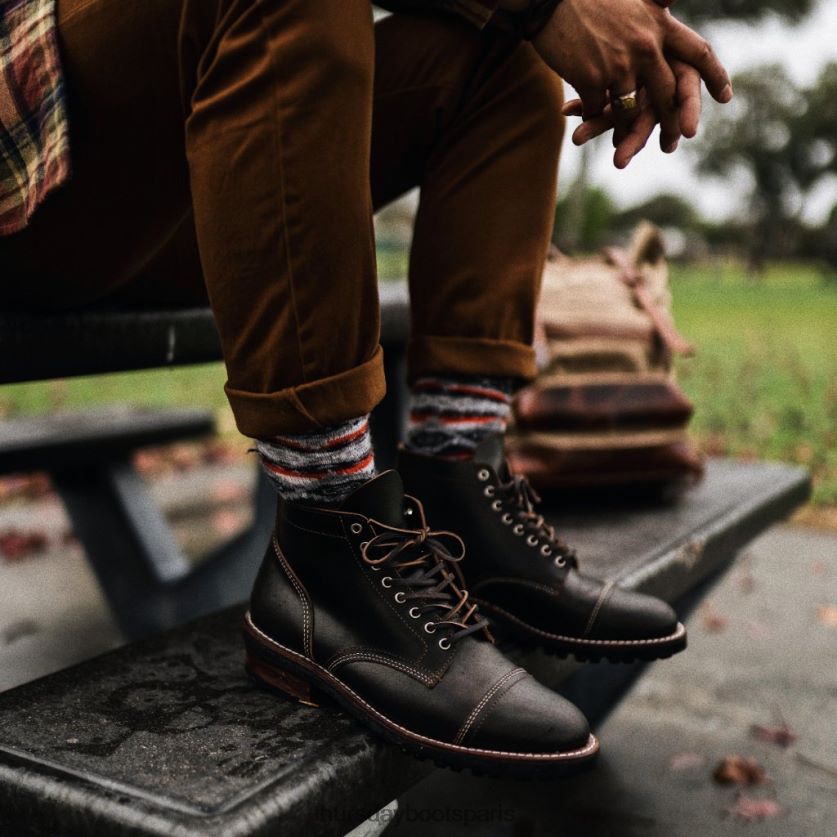 chaussures FX48NR95 Hommes cacao ciré Thursday Boots avant-garde