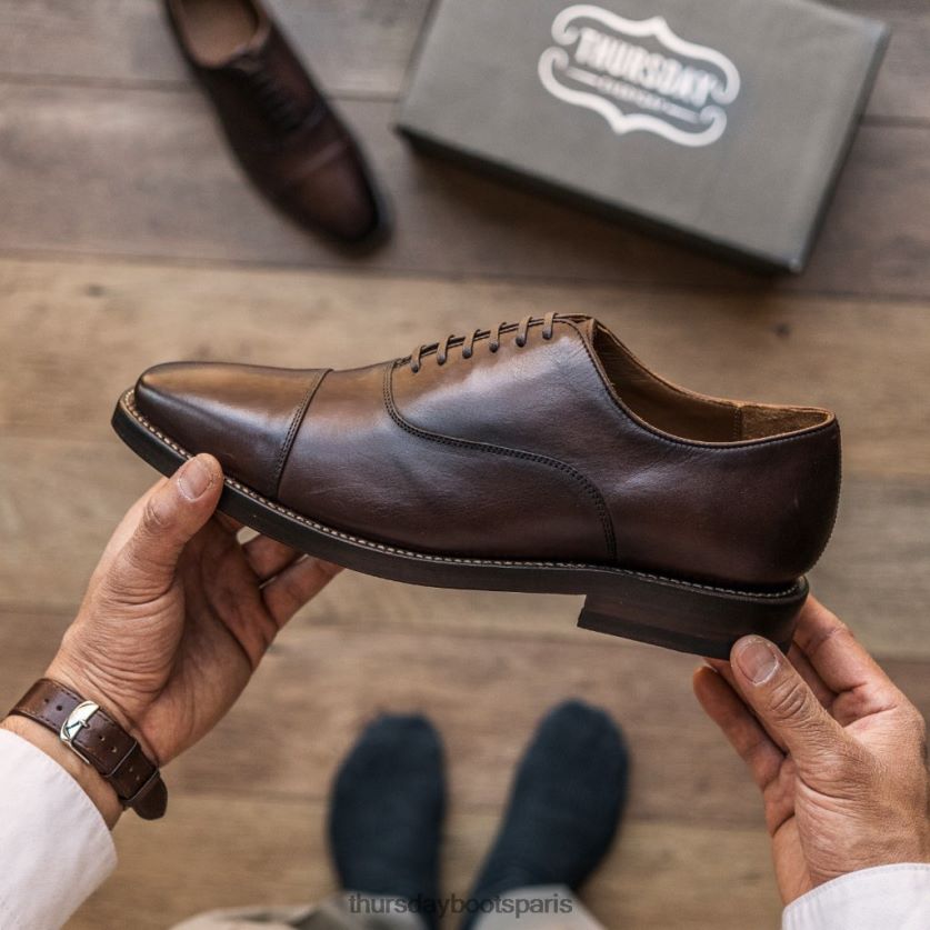 chaussures FX48NR203 Hommes châtaigne Thursday Boots exécutif