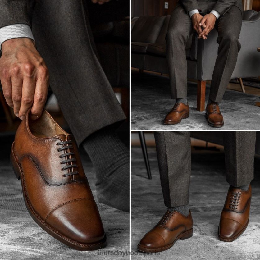 chaussures FX48NR204 Hommes Brandy Thursday Boots exécutif