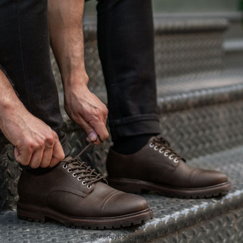 chaussures FX48NR209 Hommes le tabac Thursday Boots homme d'état