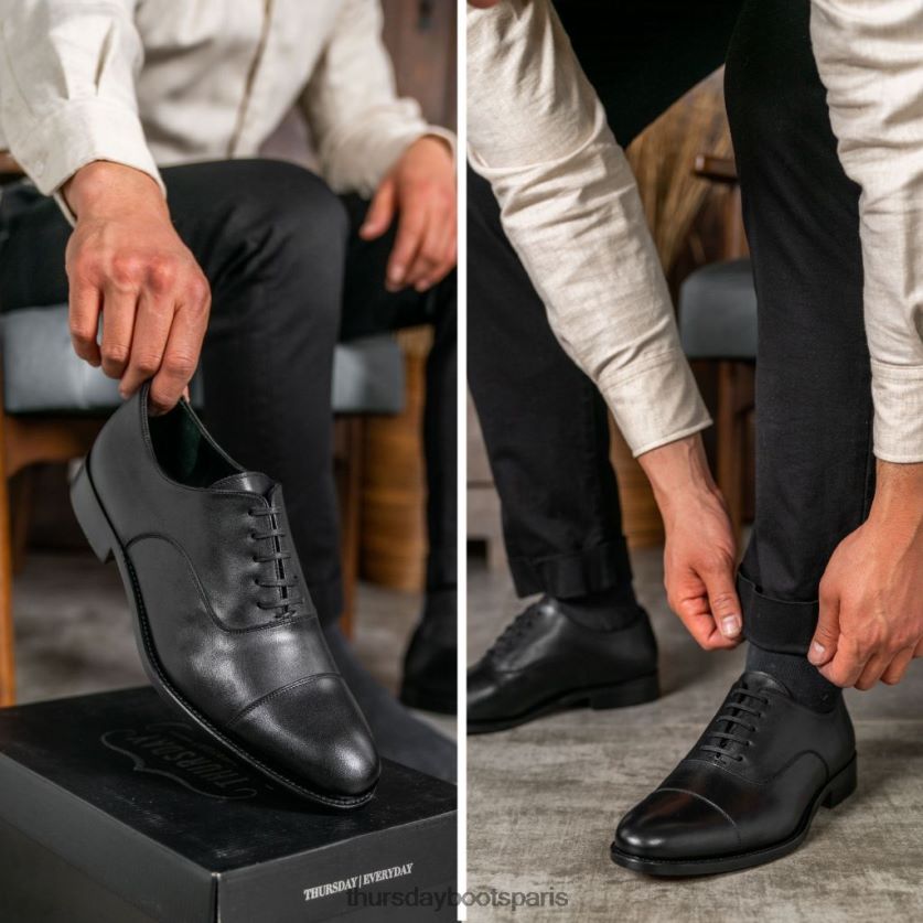 chaussures FX48NR216 Hommes noir Thursday Boots président