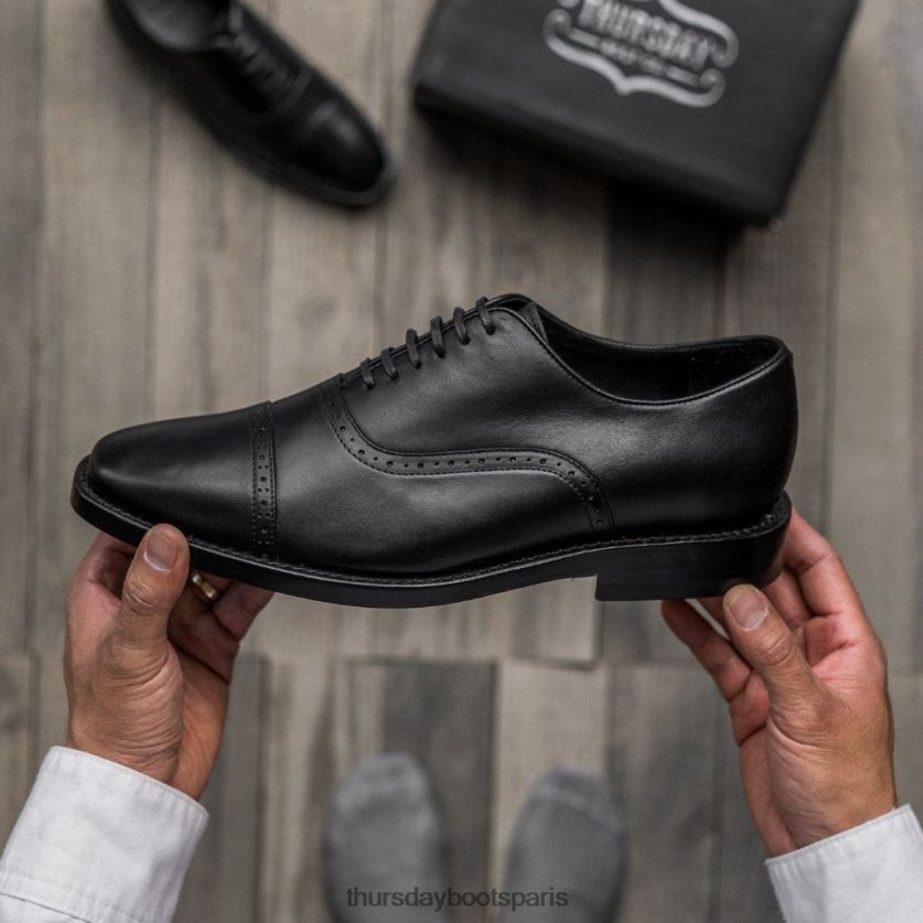 chaussures FX48NR219 Hommes noir Thursday Boots Broadway