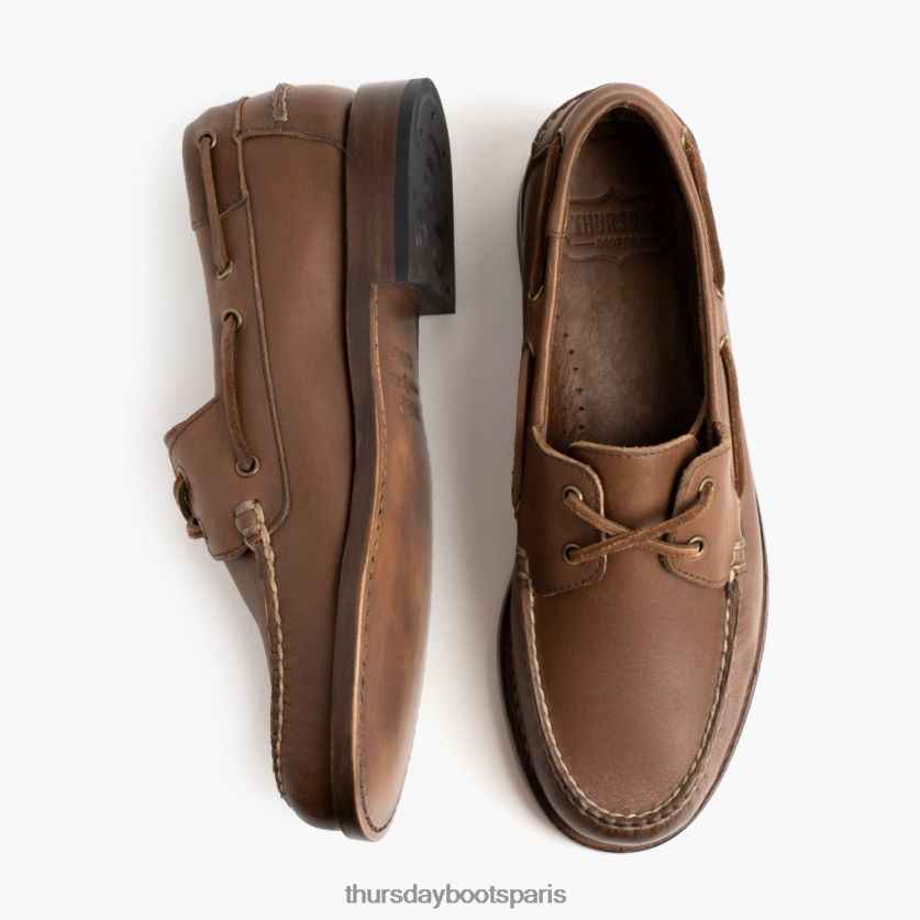 chaussures FX48NR222 Hommes hickory Thursday Boots mocassins cousus à la main