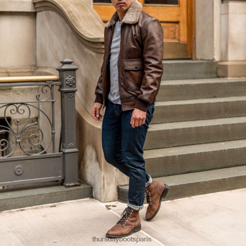 vêtements FX48NR158 Hommes anejo Thursday Boots veste de vol